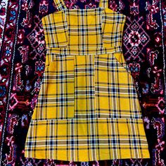 Never Worn Asos Dress, Check Dress, Asos Dresses, Colorful Dresses, Asos, Womens Dresses, Yellow, Women Shopping, Dresses