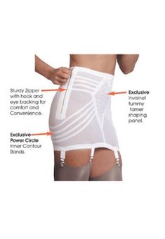 • Exclusive contour bands for shaping waist, hips, back and derriere• Exclusive Invisinet tummy tamer panel shapes comfortably• Sturdy zipper London Gifts, Big Bra, Thermal Sweater, Womens Scrubs, Woman Within, Swimsuits For All, Back Women, Cardigan Tops, Shapewear