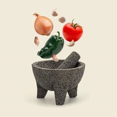 an elephant shaped bowl with vegetables in it