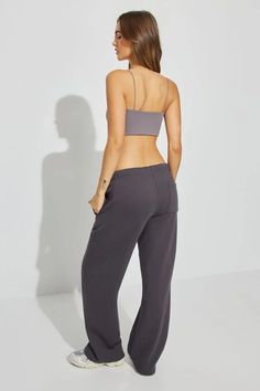 Straight Leg Panel Sweatpants, Forged Iron Grey Loose Fit Drawstring Sweatpants For Lounging, Solid Color Drawstring Sweatpants For Lounging, Comfy Sweatpants With Side Pockets For Lounging, Comfortable Lounging Sweatpants With Pockets, Comfy Sweatpants With Pockets For Loungewear, Trendy Drawstring Sweatpants For Lounging, Comfy Activewear With Pockets For Lounging, Loose Fit Cotton Sweatpants For Workout, Relaxed Fit Joggers With Pockets For Lounging