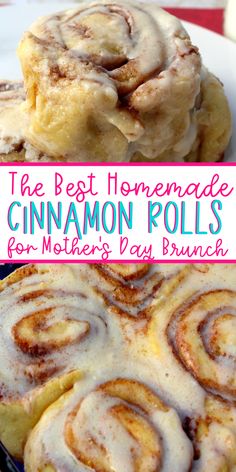 the best homemade cinnamon rolls for christmas and brunch