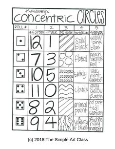 a black and white drawing of a calendar with numbers, times and symbols on it