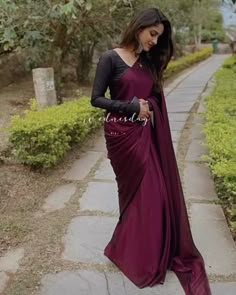 Saree Wearing Styles, Simple Lehenga, Saree Wearing, New Saree Blouse Designs, Fancy Sarees Party Wear