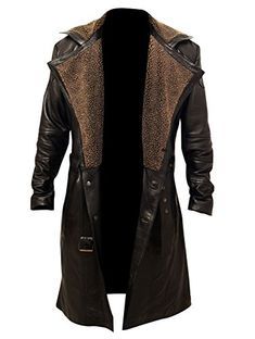 Brown Trench Coat, Brown Leather Coat, Long Winter Coats, Ryan Gosling, Blade Runner