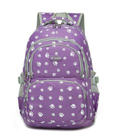 SPECIFICATIONS This school backpack is perfect for young girls. It has a charming cartoon design that they will absolutely adore. It's light enough for them to carry around with ease and perfectly fit for their school supplies. The backpack is made of durable polyester material and has a secure zipper closure to keep their belongings safe. backpack: School backpack for children Pattern Type: Cartoon Package Weight: 0.7kg (1.54lb.) Package Size: 20cm x 30cm x 5cm (7.87in x 11.81in x 1.97in) Mater Cartoon Backpack For School, School Satchel, Purple Backpack, Digital Notebooks, Shoulder Backpack, Kids Book, School Bags For Kids, Kids' Book, Book Bag