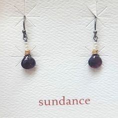 Gorgeous- Unused Perfect Condition Sundance Earrings. Red Drop With White And Gold. Sundance Earrings, Beaded Ideas, Turquoise Stone Jewelry, Pearl Earrings Designs, Sterling Silver Flower Earrings, Sundance Jewelry, Birthstone Gems, Chalcedony Earrings, Silver Flower Earrings