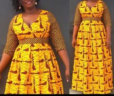 This beautiful mixed print dress with is made with best quality ankara fabric. It is suitable for any kind of ceremony and outings. It is available in different sizes and prints. It can be adjusted according to buyer's choice. For more details, please feel free to start a conversation with me. Fitted Printed Maxi Dress In Ankara Fabric, Yellow Ankara Fabric Maxi Dress, Fitted Batik Print Maxi Dress, Fitted Ankara Fabric Maxi Dress, Printed Ankara Maxi Dress, Floral Print Ankara Fabric Dress, Fitted Floral Ankara Maxi Dress, Elegant Multicolor Ankara Fabric Maxi Dress, Multicolor Ankara Fabric Midi Dress