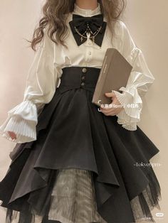 Gender Neutral Dance Outfits, Cute Dresses Vintage, Character Outfits Female Dress, Ouji Fashion Female, Fontaine Outfits, Cute Idol Outfits, Alt Prom Outfits, Midevil Outfits Female, Dresses Old Fashioned