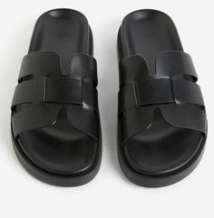 Handmade Leather Shoes Pattern, Male Slides, Men Leather Sandals Fashion, Gents Shoes, Latest African Men Fashion, Shoes Pattern, Black Men Fashion Swag, Mens Leather Sandals, Handmade Leather Shoes