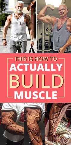 this is how to actually build muscle with pictures of the muscles in front and back