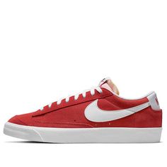 Nike Blazer Low '77 'University Red' DA7254-600 (SNKR) Classic Nike Sneakers In University Red, Nike Blazer Low 77, Nike Blazer Low, Blazer Low, Nike Blazer, University, Blazer, Nike, Red