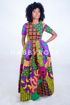 Hey, I found this really awesome Etsy listing at https://www.etsy.com/listing/570079713/somto-mixed-african-print-maxi-dress-for African Outfits For Women, African Maxi Dress, Ankara Maxi Dress, Long African Dresses, African Fashion Designers, Afrikaanse Mode, African Maxi Dresses, Dress Off Shoulder, Beautiful Maxi Dresses