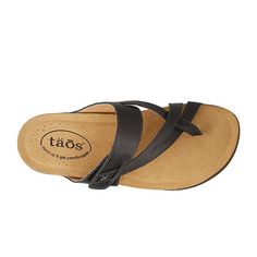 This truly is the Perfect sandal for any time, any where. These sandals are perfect for any adventure, from a day at the beach to a night out on the town. Don't sacrifice comfort for style - with these sandals, you truly can have it all. Premium full grain leather toe loop thong sandal Adjustable hook and loop strap closure Suede lined lightweight cork-latex midsole Exceptional arch and metatarsal support. Flexible, durable rubber outsole A Day At The Beach, Taos, Day At The Beach, Perfect Woman, Black 7, Sandal Women, Thong Sandals, Full Grain Leather, At The Beach