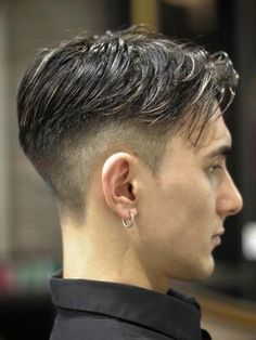 A regular haircut, in Western fashion, is a men's and boys' hairstyle that has hair long enough to comb on top, a defined or deconstructed side part, and a short, semi-short, medium, long, or extra long back and sides. #hairstyle #hair #haircut #haircolor #hairstyles #hairstylist #beauty #fashion #makeup #style #barbershop #barber #hairdresser #balayage #love #hairgoals #longhair #instagood #blondehair #blonde #fade #photography #haircare#beautiful #cr7 #Cristiano #ronaldo Male Haircut Fade, Short Middle Part Hairstyles, Male Short Haircut, Men’s Undercut, Epic Hairstyles, Curtain Hair, Middle Part Haircut