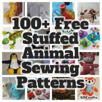 the book is about stuffed animal sewing patterns