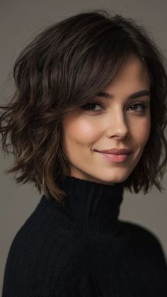 Snip Snip Hooray! 15 Short Haircuts Perfect for Women with Round Faces - Inspire Inlet Medium Length Bob Haircut With Bangs, Short Hair With Bangs For Square Face, Short Hairstyles Round Face Plus Size, Short Haircuts For Women With Round Faces, Haircuts Round Face Medium, Round Face Hairstyles Women, Women Medium Haircut, Rounded Bob Haircut, Short Hair With Bangs For Round Faces