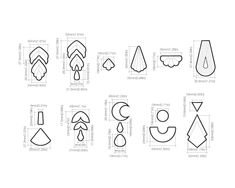 an image of different shapes and sizes