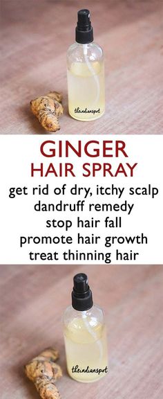 Across the globe, Ginger is used as a natural herb or a spice. Due to many health benefits of ginger, this amazing herb is considered as a medicine. Many res... Treat Thinning Hair, Dandruff Remedy, Hair Growth Spray, Ginger Benefits, Hair Growth Faster, Beauty Remedies, Hair Problems