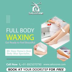 Waxing is a process that requires warm wax to remove the hair follicle from the root. ✅No cuts or bruises, Smooth and even skin. ✅Your skin will feel smooth and even. ✅Home Service Available in Patna ✅Book at your Doorstep for Free Call Now: 📞8925070790 Website: www.salozone.com #makeupart #Facemakeup #makeupartist #wax #makeup #skinglow #FaceGlow #weddingmakeup #wedding #treatment #beautysecret #personality #eyemakeuplover #HotWax #home #makeuppatna Full Body Waxing, Full Body Wax, Salon Offers, Body Waxing, Makeup Salon, Best Salon, Hair Follicle, Beauty Secrets, Makeup Art