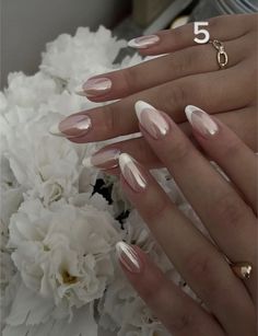 Nails Floral, Milky Nails, Colorful Nails, Casual Nails, Nails Blue, Makijaż Smokey Eye, Spring Equinox, Pearl Nails, Nails Spring