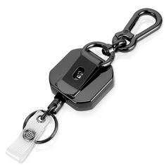 PRICES MAY VARY. 【Durable Retractable Badge Holder】Our key clip carabiner is crafted from a superior zinc alloy that holds up under the toughest conditions. Unlike plastic badge reels that might break after hitting a corner or dropping on the floor, It is robust and also comes with a key ring that is perfect as a retractable key chain and can hold 15 keys. 【Anti-Breaking Cord】Steel cord stretches to 27.5"/70cm and is much stronger and longer than the normal 20-inch nylon pull cord of other items Retractable Lanyard, Carabiner Keychain, Work Badge, Nail Scissors, Retractable Badge Holder, School Supply Labels, Key Clip, Open Doors, Retractable Badge Reel