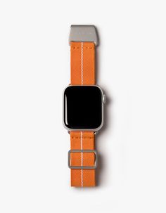 Apple Watch - Orange Parachute Band Orange Apple, Apple Watch Sizes, Apple Watch Strap, Apple Watch Band, Black Watch, Watch Strap, Apple Watch Bands, Watch Band, Fashion Watches