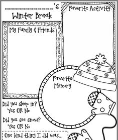 the winter break activity for kids