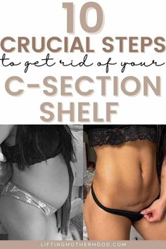 pinterest pin lose c section shelf and pooch C Section Shelf, After C Section Workout, Diastasis Recti Exercises, Post Pregnancy Workout