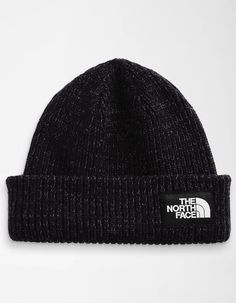 The North Face Salty Beanie. Whether You're Navigating City Streets Or Venturing Further Out, The Jersey-Lined Salty Beanie Lets You Take A Little Dockworker Style Wherever You Go. Versatile Cuffing. Woven Logo Patch. Soft Jersey Lining. Soft Acrylic Body With Cable Detailing. Body: 100% Acrylic. Lining: 100% Polyester. Imported. Dog Beanie, Helmet Hair, North Face Kids, Dog Line, Salty Dog, Patches Fashion, Wide Brim Sun Hat, Blue Tomato, Women's Beanie