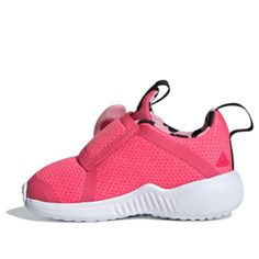 Pink Adidas Training Sneakers, Adidas Non-slip Running Shoes, Pink Minnie Mouse Low-top Sneakers, Casual Pink Minnie Mouse Sneakers, Breathable Sneakers For Training, Pink Core, Marathon Running Shoes, Adidas Kids, Marathon Running