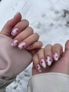 Coordinating Nails For Friends, Nails For Sisters, Saint Valentine Nails, Matching Valentines Nails, Nails Saint Valentin, Nails For Besties