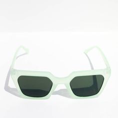 Square Angular Shaped Frames, Our Snatched Square Frame Sunglasses, Are The Perfect Medium Sized Frame. Uva/Uvb Sun Protection. Includes Microfiber Drawstring Pouch. Square Frame Sunglasses, Green Sunglasses, Drawstring Pouch, Square Frame, Colored Sunglasses, Sunglass Frames, Square Frames, Retro Inspired, Sun Protection