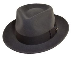 Scala Wool Felt Diamond Crown Fedora, Black, DF109-BLK2 Classic Winter Fedora Panama Hat, Kentucky Derby Fitted Fedora, Classic Black Panama Hat, Classic Wide Brim Felt Hat, Classic Solid Fedora With Curved Brim, Classic Gray Brimmed Hat, Classic Gray Fedora With Curved Brim, Classic Gray Fedora Hat, Classic Fitted Felt Hat With Flat Bill