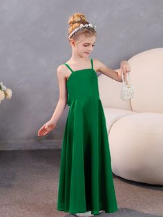 Elevate your bridesmaid game with our Spaghetti Straps Chiffon Junior Bridesmaid Dresses. These sophisticated dresses feature delicate spaghetti straps and a charming bow tie, all made of high-quality chiffon. Perfect for any junior bridesmaid looking to feel elegant and stylish on your special day. Bridesmaid Dresses With Bow, Bridesmaid Games, Dresses With Bow, Junior Bridesmaids, Sophisticated Dress, Junior Bridesmaid Dresses, Junior Bridesmaid, Dress With Bow, Bridal Party