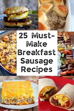 25 must - make breakfast sausage recipes