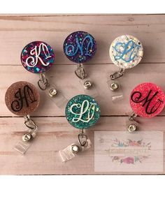 Stethoscope initial badge reel, Glitter badge reel, Monogram badge reel, personalized badge reel, nu Nurse Badges, Badge Reels Diy, Teachers Office, Logos Retro, Nurses Week Gifts, Personalised Badges, Office Staff, Shirt Pocket, Custom Badges