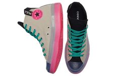 Converse Chuck Taylor All Star CX High 'Digital Terrain - String Hyper Pink' String/Hyper Pink/Black 170137C 2024 Clothes, Converse Custom, Run Star Hike, Nursing Shoes, Streetwear Men, Black Gums, Converse Sneakers, Streetwear Men Outfits, Best Sneakers