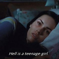 Jennifer's Body Quotes, Hell Is A Teenage Girl, Body Quotes, Female Hysteria, Pinterest Business, Jennifer's Body, Pretty When You Cry, Movies And Series