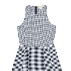 Item is in good used condition. >Size: UK 8 >Armpit To Armpit: 15" >Armpit To Cuff: N/A" >Collar To Hem: 36" Fitted Casual Sleeveless Dress For Picnic, Casual Sleeveless Plaid Dress, Plaid Sleeveless Dress For Picnic, Sleeveless Plaid Dress For Picnic, Sleeveless Houndstooth Summer Dress, Sleeveless Houndstooth Plaid Summer Dress, Sleeveless Houndstooth Plaid Dress For Summer, Sleeveless Gingham Plaid Fitted Dress, Fitted Sleeveless Plaid Casual Dress