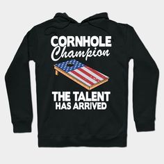 A funny cornhole design with saying | joke about corn hole outdoor game. Bean bag toss lover who likes to toss like a boss and slide with the cornhole bags in the hole from the cornhole boards to get the cornhole trophy. -- Choose from our vast selection of hoodies to match with your favorite design to make the perfect custom graphic hoodie. Pick your favorite: Classic, Lightweight, Classic Zip or Lightweight Zip. Customize your color! For men and women. Flag Cornhole Boards Designs, Cornhole Champion Shirt, Police Cornhole Boards, Cornhole Boards Designs American Flag, Michigan Cornhole Boards, Cornhole Designs, Outdoor Game, Reunion Shirts, Cornhole Bags