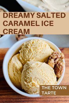 Rich, toasty caramel in a luscious ice cream. Salted Caramel Cottage Cheese Ice Cream, Vanilla Caramel Ice Cream, Sea Salt Caramel Ice Cream, Greek Yogurt Ice Cream, Toffee Ice Cream, Ice Cream Salt