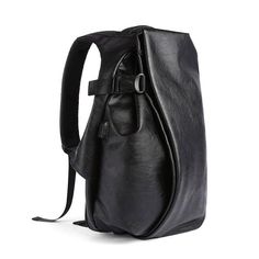 Stylish Urban Leather Smell Proof Backpack Backpack Designs, Backpack Collection, Black Rucksack, Urban Backpack, Unique Backpacks, T Max, Leather Rucksack, Rucksack Backpack, Laptop Rucksack