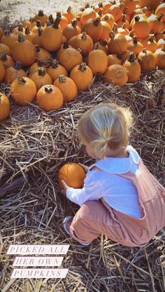 Pumkin Patch Pictures, Pumpkin Patch Pictures, Baby In Pumpkin, Fall Pictures, When I Grow Up, Autumn Aesthetic, Fall Photos