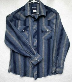 Wrangler Pearl Shap Western Wear Long Sleeve Mens XL Blue Measurements are included in the photos.Please compare our measurements to your favorite garments as previous washings may have changed the sizing Items are carefully inspected and sealed after photos, so we cannot check additional measurements. However we do have a 30 day free return policy. We store our items in a pet and smoke free environment The item is pre-owned, it's cleaned per eBay standards. We do not use any freshener or scents Blue Shirt With Pockets For Rodeo, Western Style Blue Relaxed Fit Tops, Western Blue Relaxed Fit Tops, Classic Blue Tops For Rodeo, Vintage Blue Tops For Rodeo, Blue Vintage Western Style Tops, After Photos, Mens Shirt, Western Wear