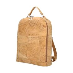 Beautiful authentic Portuguese cork backpack, handcrafted in Portugal. LIMITED EDITION. Size:  33 x 26 x 11 cm. This backpack is not made of polyurethane imitating cork, like many cheap products available on the internet, it is authentic Portuguese cork, a high-quality, vegan, sustainable and 100% environmentally friendly material. The complement you need, for work, the gym, weekends, or for the day. Elegant, durable and versatile. Eco Friendly Backpack, Cork Handbag, Backpack Outfit, Backpack Organization, Vegan Leather Backpack, Cork Bag, Handmade Backpacks, Floral Backpack, Leather Backpack Purse