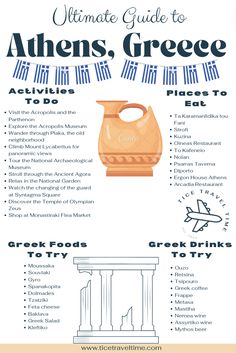 the ultimate guide to aliens, greece and other places to eat info graphic by creative commons