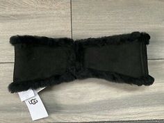 Find ideas๏ฟฝand inspiration for UGG WOMENS REVERSIBLE SUEDE AND SHEARLING HEADBAND, BLACK, NWT $105, Women's Accessories Headband Black, Ugg Australia, Womens Uggs, Women's Accessories, Black