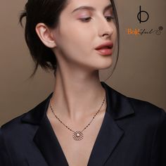 Evoke the feeling of togetherness with the minimal yet essential Glary Silver Mangalsutra. Delicately sprinkled zirconia stones bringing an extra glamor that can never go amiss. This silver mangalsutra illuminates dreamy vibe with elegant design and luxe feel. Weight - 6.4 grams approx. Metal - 92.5 Sterling Silver Stone - 5A Cubic Zirconia Stone Cut - Cushion and round Center Stone Size - 5mm Styling - Style with any attire & sparkle all day Regular Wear - Opt for Silver or 18k Gold plating for Modern Mangalsutra Designs, Silver Mangalsutra, Black Beads Mangalsutra, Mangalsutra Designs, Indian Necklace, Bollywood Jewelry, Modern Bridal, Silver Jewelry Fashion, Stone Cuts