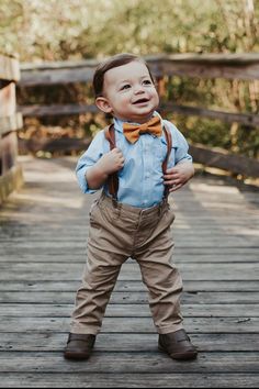 Mustard Bow Tie Leather Suspenders Ring Bearer Outfit Cake | Etsy Toddler Wedding Outfit Boy, Outfit Mustard, Suspenders Ring Bearer, 1st Birthday Outfit Boy, Groomsmen Suspenders, Tie And Suspenders, Hipster Baby Clothes, Suspenders For Kids