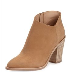 Comes With Original Box Size 38.5 Color Is Sand (Tan) 85 Mm Heels Wedge Boot, Bootie Boots, Original Box, Ankle Boots, Wedges, Women Shoes, Boots, Heels, Women Shopping